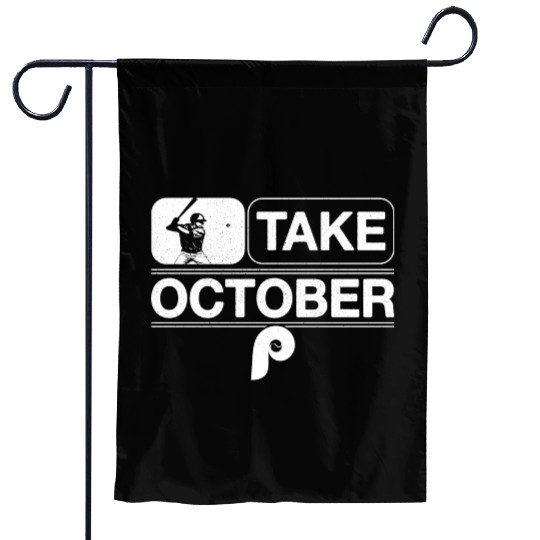 Philadelphia Take October Phillies Garden Flags