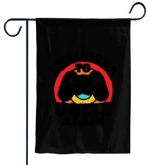 Leveling Up To Uncle Again Gamer Promoted To Uncle Garden Flags