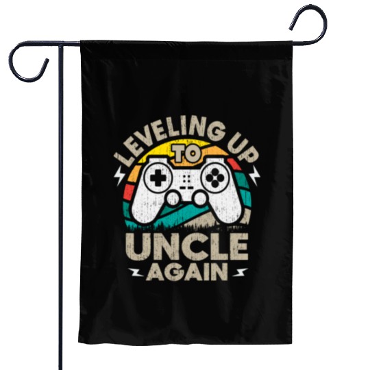 Leveling Up To Uncle Again Gamer Promoted To Uncle Garden Flags