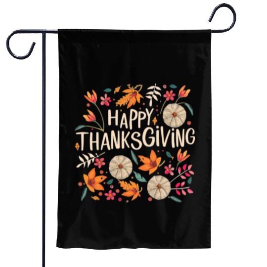 Happy Fall Ya All Thanksgiving Autumn Design Garden Flags