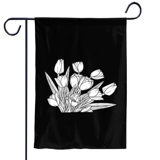 Tulip Gardening Bouquet Garden Flags