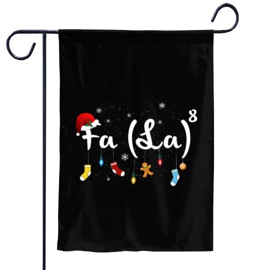 Christmas teacher Garden Flags
