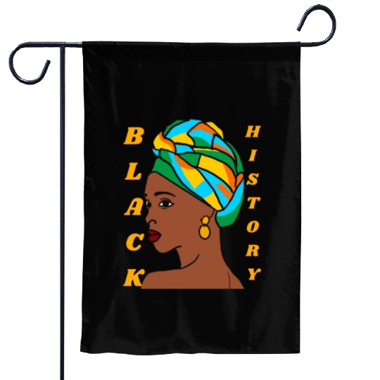 BLACK HISTORY Garden Flags