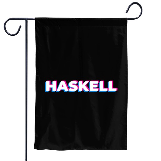 HASKELL Programming Language Funny Programmer Garden Flags