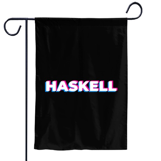 HASKELL Programming Language Funny Programmer Garden Flags
