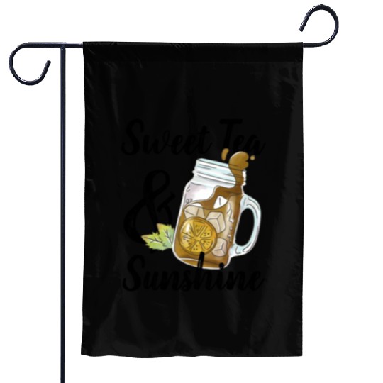 Sweet Tea And Sunshine Garden Flags