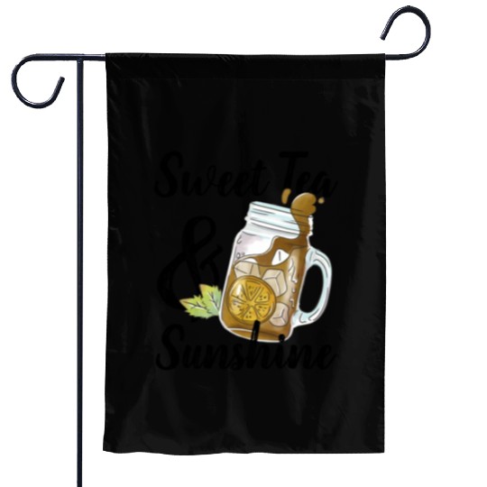 Sweet Tea And Sunshine Garden Flags