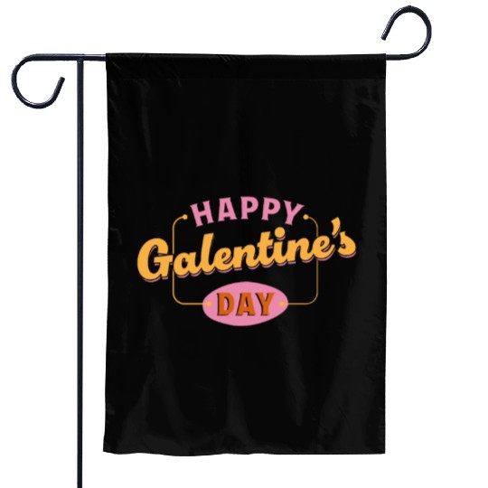 Be My Galentine. Galentine's Day Garden Flags