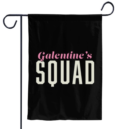 Be My Galentine. Galentine's Day Garden Flags
