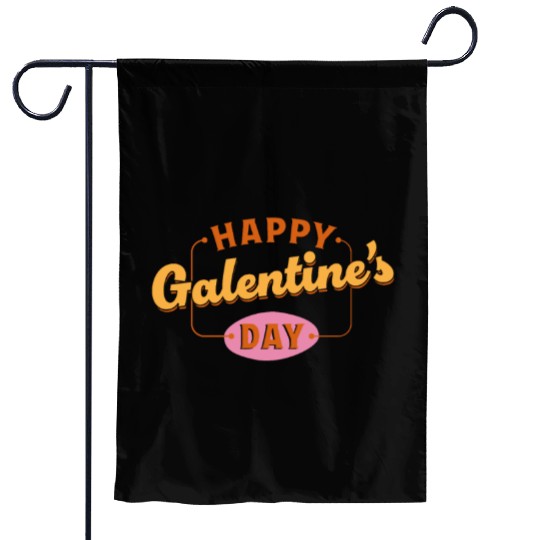Be My Galentine. Galentine's Day Garden Flags