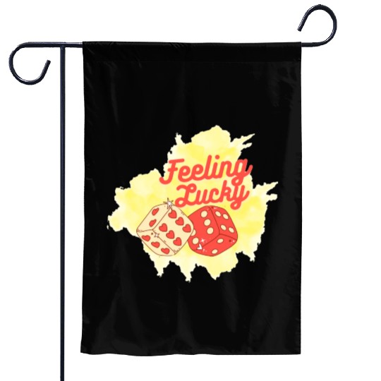 Feeling lucky Garden Flags