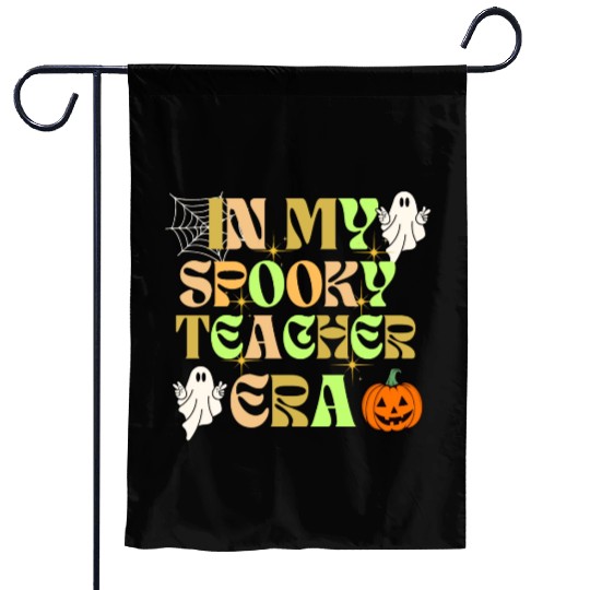 In My Spooky Teacher Era Teacher Halloween Garden Flags