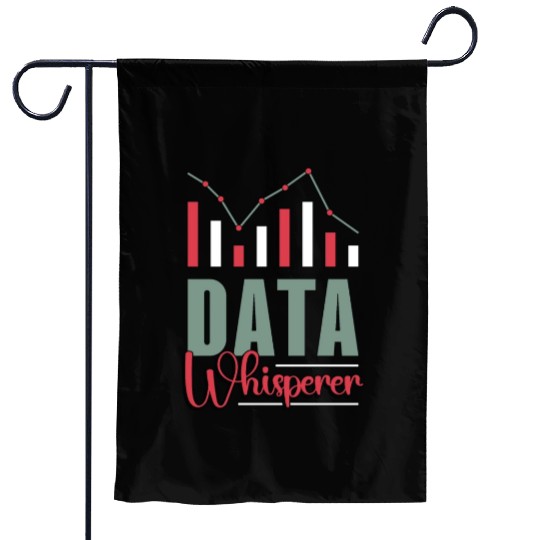 Data Analyst Data Whisperer Computer Science Coder Garden Flags