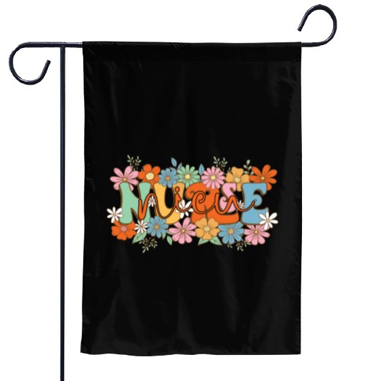NICU Nurse Flower Garden Flags