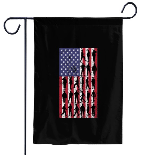 USA FLAG PATRIONISM NATIONALISM Garden Flags