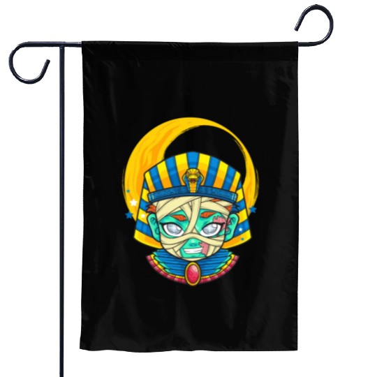 Halloween Cute Mummy Garden Flags