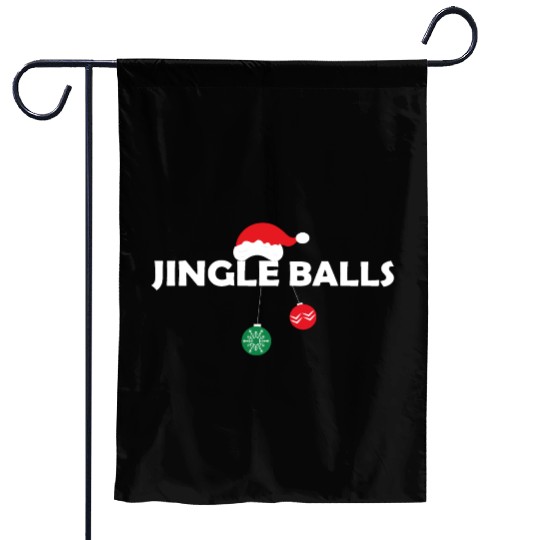 Jingle Bells Garden Flags