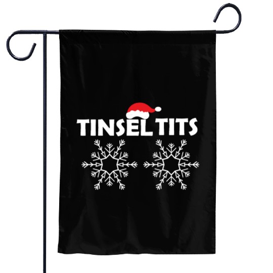 Tinsel Tits Garden Flags