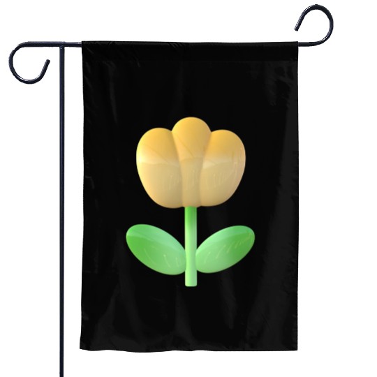 Tulip brighten your day Garden Flags