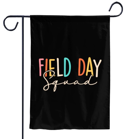 Field Day Squad Cool Student Teacher Last Day Of Garden Flags
