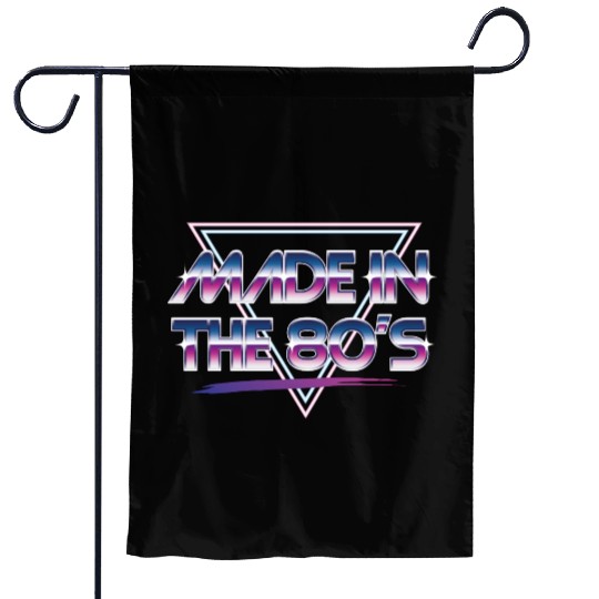 made in the 80s Garden Flags
