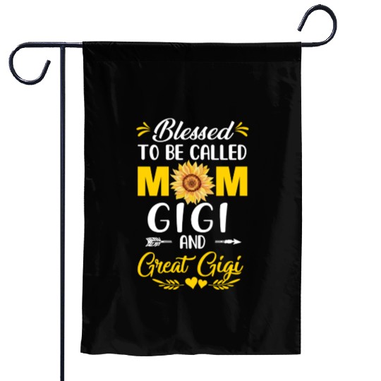 Blessed To Be Called Mom Gigi Great Gigi Mothers Garden Flags