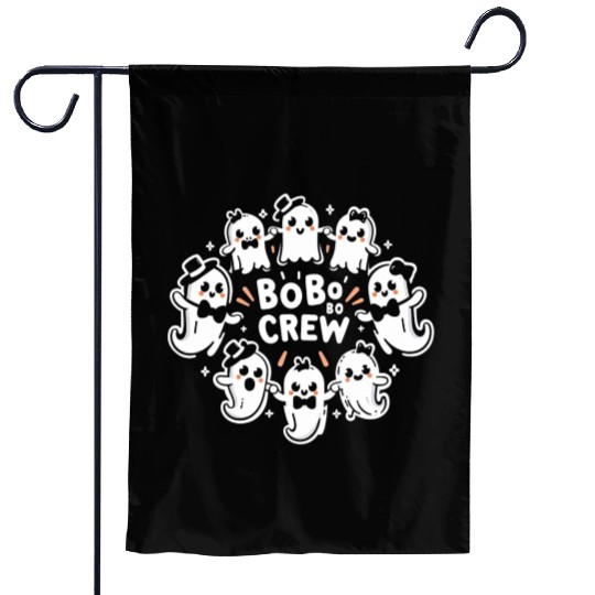 Boo Boo Crew Garden Flags