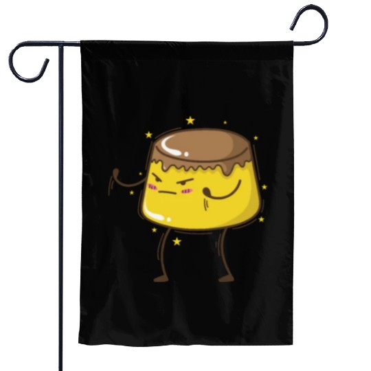 delicious Pudding Dessert sweet Dessert Garden Flags