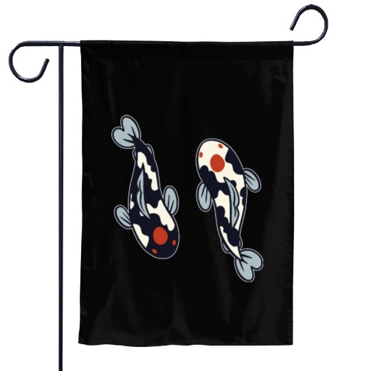 Koi Fish Garden Flags