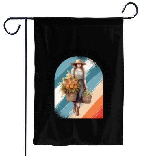 Gardening Garden-plants Florists-Gardener women Garden Flags