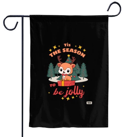 Tis the season to be jolly! Garden Flags