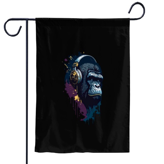 monkey sound Garden Flags