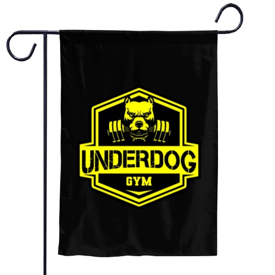Pitbull - Underdog GYM Garden Flags