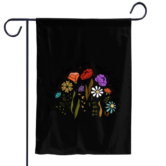 Kindergarten Teacher Garden Flags
