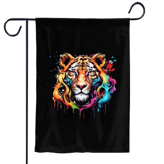 Tiger / Animal / Safari / Wild / Animal Print Garden Flags