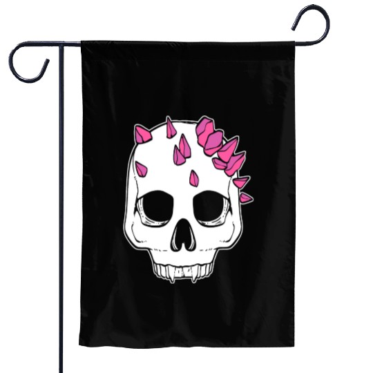 Crystal Vampire Halloween Fan Gift Garden Flags