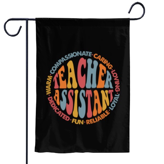 Teacher Assistant Garden Flags