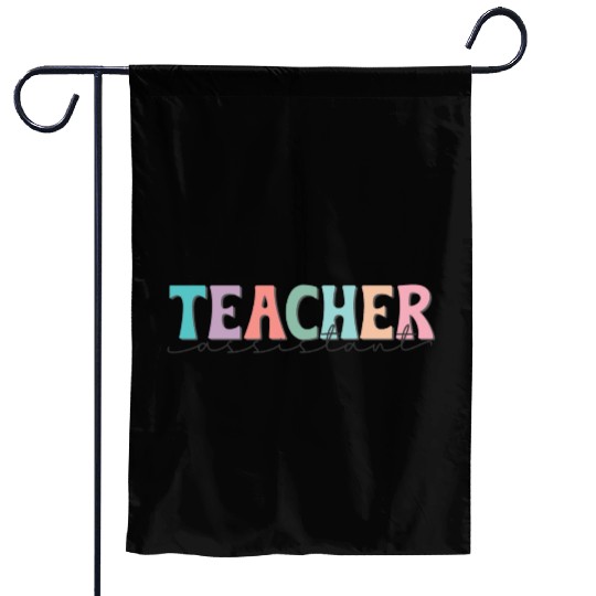 Teacher Assistant Garden Flags