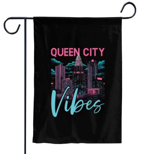 Charlotte North Carolina USA America United States Garden Flags