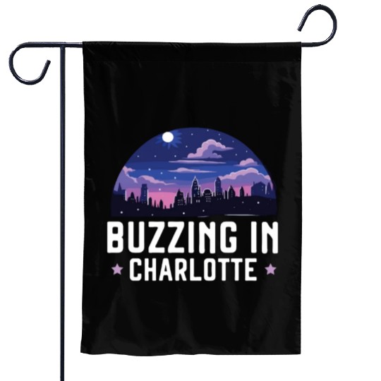 Charlotte North Carolina USA America United States Garden Flags