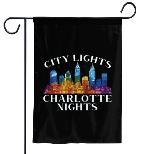Charlotte North Carolina USA America United States Garden Flags