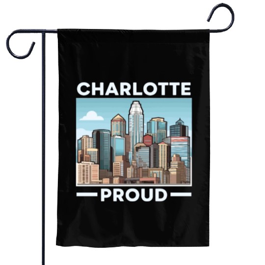 Charlotte North Carolina USA America United States Garden Flags
