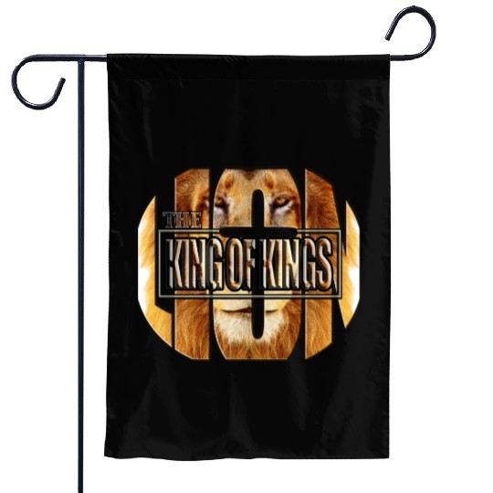 The lion of judah Garden Flags