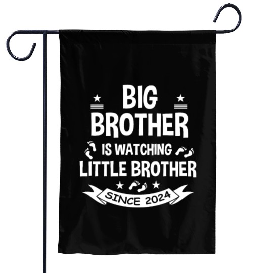 Big Brother Watching Little Brother 2024 Baby Garden Flags