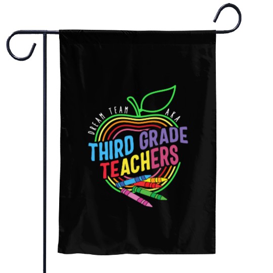 Teacher Garden Flags, Dream Team Aka Third Grade