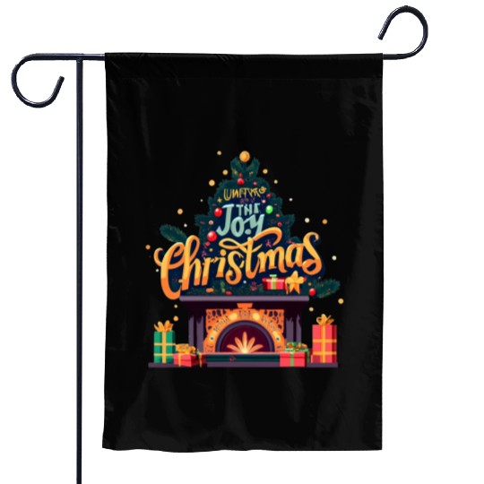 The Joy Christmas Garden Flags