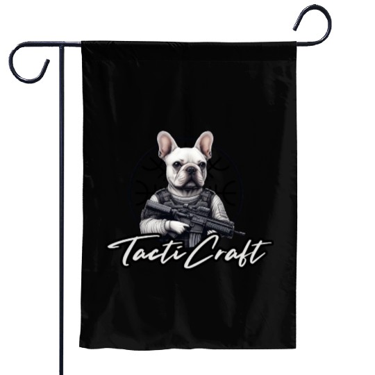 Frenchie Foreign Legionnaire Garden Flags