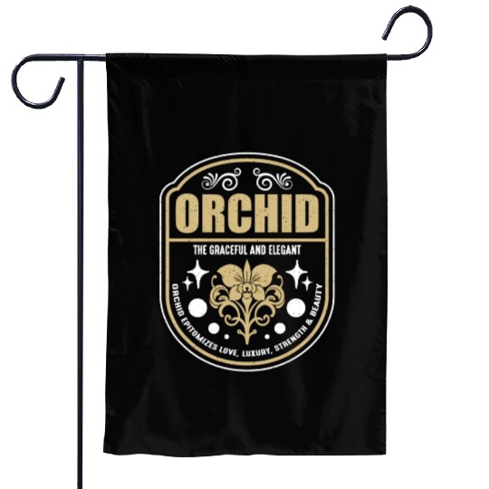Orchid The Graceful And Elegant Orchid Gardening Garden Flags