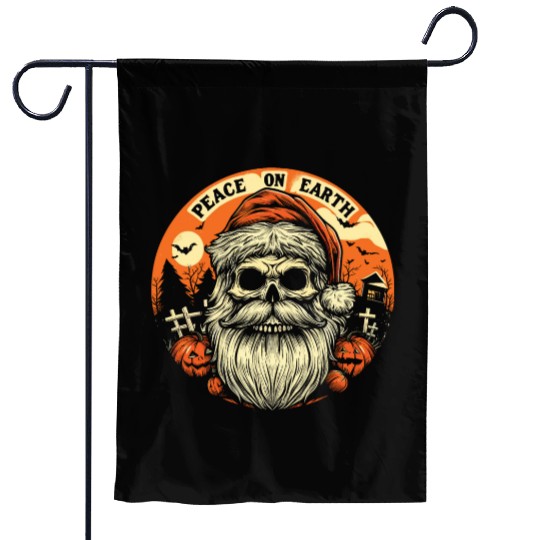 Peace on Earth Garden Flags