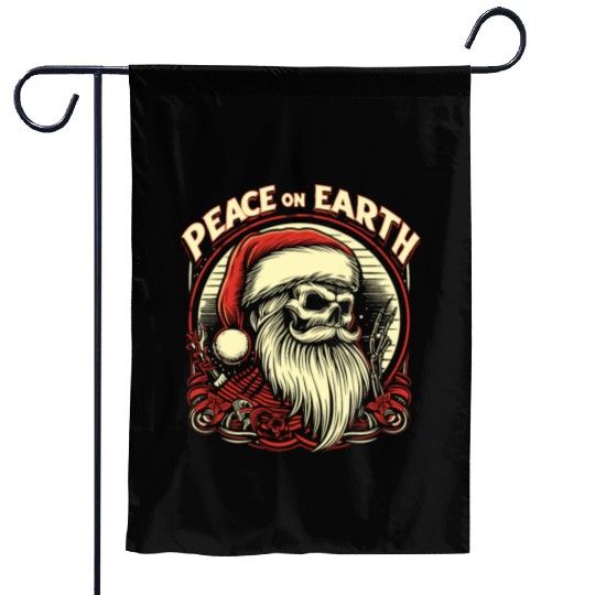 Peace on Earth Garden Flags